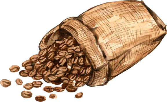 Coffee Sack Illustration